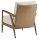 Key Biscayne Anchorage Ivory Upholstered Accent Chair