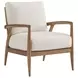Key Biscayne Anchorage Ivory Upholstered Accent Chair
