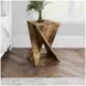 Global Archive Amber Jasper Accent Table