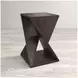 Global Archive Espresso Jasper Accent Table