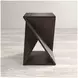 Global Archive Espresso Jasper Accent Table
