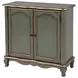 Leyden Royal Pastel Green 2 Door Accent Cabinet