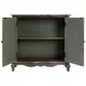 Leyden Royal Pastel Green 2 Door Accent Cabinet