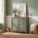 Leyden Royal Pastel Green 2 Door Accent Cabinet