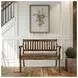 Artisans Craft Dakota Oak Storage Bench