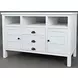 Artisans Craft Distressed Weathered White 50" TV Stand