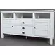 Artisans Craft Distressed Weathered White 60" TV Stand