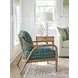 Key Biscayne Calatrava Green Upholstered Accent Chair