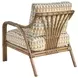 Key Biscayne Calatrava Yellow Upholstered Accent Chair