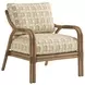 Key Biscayne Calatrava Beige Upholstered Accent Chair