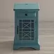 Craftsman Antique Blue Chairside Table