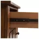 Heritage Lodge Aged Oak 7 Drawer Dresser with Mirror