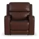 Oasis Truffle Leather Zero Gravity Power Recliner with USB Charging and Heat Massage