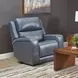 Oasis Storm Leather Zero Gravity Power Recliner with USB Charging and Heat Massage