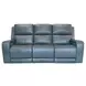 Oasis Storm Leather 83" Zero Gravity Power Reclining Sofa with USB Charging and Heat Massage