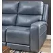 Oasis Storm Leather 83" Zero Gravity Power Reclining Sofa with USB Charging and Heat Massage