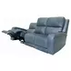 Oasis Storm Leather 83" Zero Gravity Power Reclining Sofa with USB Charging and Heat Massage