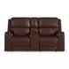 Oasis Truffle Leather Zero Gravity Power Reclining Living Room Set
