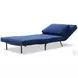 Julius Blue Single Twin Sofa Bed