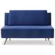 Julius Blue Double Full Sofa Bed