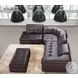 175442911-LHFC Chocolate Italian Leather LAF Sectional