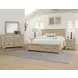 Cool Rustic Clear Maple King Plank Panel Bed