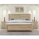 Cool Rustic Clear Maple 3 Drawer Nightstand