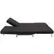 LK06-2 Black Fabric Premium Sofa Bed
