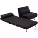 LK06-2 Black Fabric Premium Sofa Bed