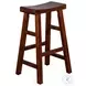 Desert Sage Dark Brown Barstool Set of 2