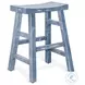 Seabright Ocean Blue Counter Height Stool Set of 2