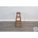 Cozy Luxe Rustic Oak Beach Pebble Barstool Set of 2
