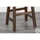 Havenstead Dark Brown Barstool Set of 2