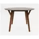 Copenhagen Brown and Gray Upholstered 5 Piece Dining Set