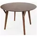 Copenhagen Brown and Gray Upholstered 5 Piece Dining Set