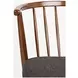 Copenhagen Brown and Gray Upholstered 5 Piece Dining Set