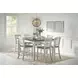 Orchard Park Brown and Soft Gray 7 Piece Counter Height Dining Set