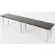 Orchard Park Brown and Soft Gray 8 Piece Dining Set with Bench