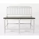 Orchard Park Brown and Soft Gray 8 Piece Counter Height Dining Set with Bench