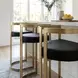 Clarence Black Bar Stool