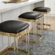 Jordan Acrylic and Black Counter Stool
