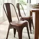 Riggins Iron & Leather Side Chair