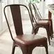 Riggins Iron & Leather Side Chair