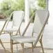 Tobias Black And White Outdoor Bistro Dining Chair
