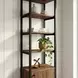 Drake Brown And Black 1 Door Bookcase