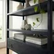 Lark Navy Blue Bookshelf