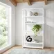 Lark White Bookshelf