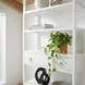 Lark White Bookshelf