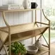 Keats Antique Gold Librarie Bookcase