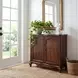 Leyden Medium Brown European Accent Cabinet